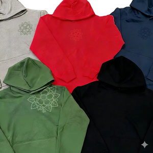 เสื้อฮู้ดดี้ผู้ชายแบบสวมใส่สบาย ระบายอากาศได้ดี เป็นมิตรกับสิ่งแวดล้อม แห้งเร็ว ผลิตจากผ้าฝ้าย 100% สำหรับฤดูหนาว ทรงปกติ รับผลิตตามแบบ OEM - Product Image 1
