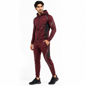 Ropa deportiva moderna, estilo duradero para gimnasio, chándales estampados para hombre, ajuste cómodo, material transpirable para entrenamiento y fitness. - Product Image 4