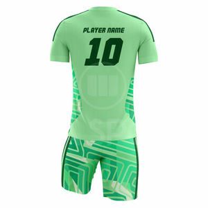 Uniformes Deportivos Personalizados de Alta Calidad, Uniformes de Fútbol Transpirables, Conjuntos de Entrenamiento Sublimados, Ropa Deportiva para Equipos al por Mayor - Product Image 3