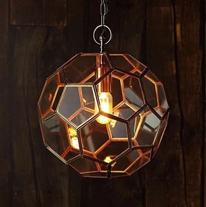 Farol Geométrico Grande Tipo Globo, Venta al Por Mayor, MOQ, Portavelas de Metal para Decoración del Hogar, Hotel, Jardín, Restaurante - Product Image 4