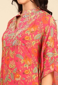 High Quality Beautiful Dubai <b>Kaftan</b> for Women Hand Work <b>Kaftan</b> Traditional Islamic Clothing and Accessory Designed for Muslims - Product Image 5