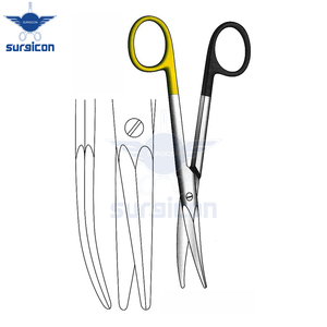 Ciseaux Kaye 15 cm / 6 pouces, à lame courbée, dentelés, Super Cut TC, ciseaux chirurgicaux pour une coupe de précision et une utilisation professionnelle - Product Image 4