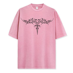 เสื้อยืดคอตตอนเนื้อหนัก 260 GSM ทรงโอเวอร์ไซส์ ไหล่ตก  ไม่มีลาย  รับทำโลโก้ตามสั่ง ผู้ผลิต OEM จากบังกลาเทศ - Product Image 6