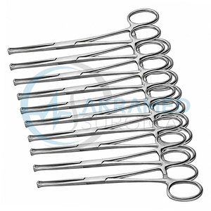Pinces à tissus Allis 6 pouces en acier inoxydable, pince chirurgicale, instrument de gynécologie et de chirurgie générale, certifié CE - Product Image 3
