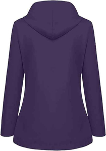 Chaqueta Corta Cortavientos para Mujer con Bloques de Color, Ligera, con Capucha, para Deportes al Aire Libre, Moda Urbana, Impermeable y Resistente al Viento - Product Image 5