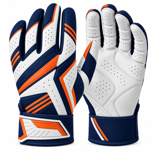 Gants de frappe de baseball professionnels de haute qualité avec logo personnalisé, nouveau style, prix de gros, fabriqués par Elson Sports - Product Image 1