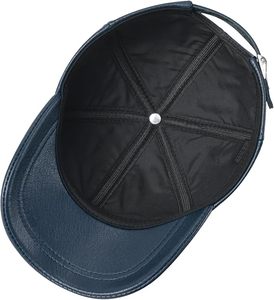 Gorra de Béisbol de Cuero Genuino Ajustable para Hombre - Product Image 5