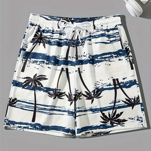 Custom Logo Summer <b>Men's</b> Gym Shorts Solid Pattern Eco-Friendly Printed Logo Swim <b>Trunks</b> <b>Men</b> Shorts - Product Image 6