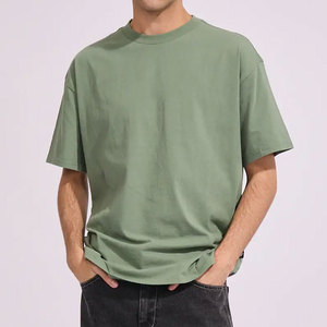 Comfortable Streetwear Casual Blank Custom Logo Cotton Fabric Breathable Quick Dry Regular Fit O-Neck T-Shirt - Product Image 3