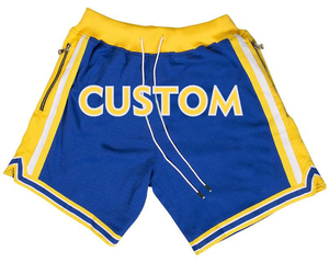 Pantalones Cortos de Baloncesto Personalizados para Hombre, Rojo, Verde, Amarillo, con Cordón, Malla Deportiva, Transpirable, de Secado Rápido, Impresión por Sublimación, 100% Poliéster - Product Image 3