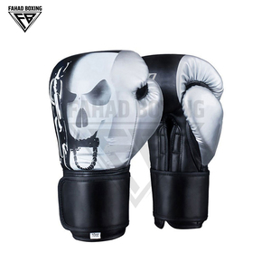 Guantes de Boxeo de Cuero PU Grueso Hechos a Mano, del Mejor Proveedor, Precio al por Mayor, Logotipo Personalizado, Nuevo, Duradero, Servicio OEM ODM - Product Image 2