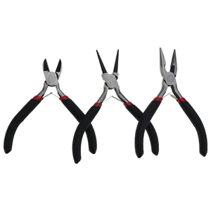 Jewelry Nose Plier Durable Stainless Steel Jewelry <b>Craft</b> Tool Precision Nose Pliers for Beading <b>Wire</b> Shaping and Repair Work - Product Image 4