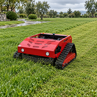 Tondeuse à gazon télécommandée 80 cm à moteur essence puissant, certifiée CE EPA, pour usage domestique et jardin, idéale pour tous types de terrains – Meilleures ventes