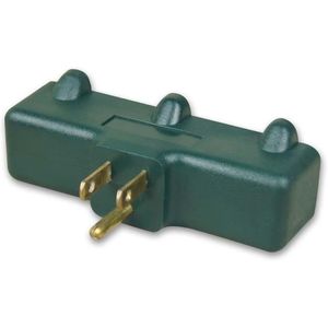 Confezione da 5: Multipresa a 3 Prese con Messa a Terra, Adattatore Estensore a 3 Poli per Carichi Pesanti - Product Image 3