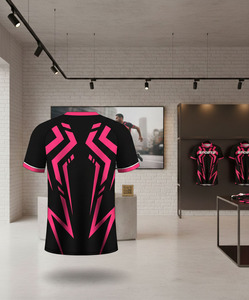 Vêtements - T-shirts en sublimation - Écologiques - Respirants - Séchage rapide - Vêtements d'été pour hommes - Manches courtes - Col rond - 100% polyester - Product Image 3