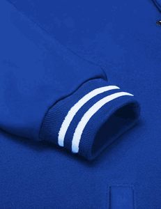 Chenille Embroidered Winter Streetwear <b>Men's</b> Cotton <b>Baseball</b> Letterman <b>Jacket</b> Stand High Quality Varsity <b>Jackets</b> OEM Service - Product Image 3