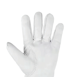 Gants de soudage en coton de qualité supérieure avec manchette de sécurité longue style gantelet, épaisseur 16 oz, longueur 16 pouces pour la protection de l'avant-bras, soudage TIG - Product Image 4