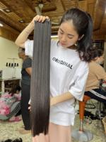 Extensions de cheveux vierges vietnamiens Shin Hair, double trame, compatibles permanente, toutes couleurs, longue durée, haute qualité