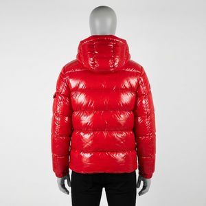 Blouson matelassé surdimensionné à capuche zippé de qualité supérieure, personnalisé, chaud, imperméable, écologique et respirant pour l'hiver - Product Image 2