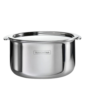 Casseroles en aluminium léger de forme ronde, argentées, brillantes et polies, ustensiles de cuisine créatifs faits à la main - Product Image 1