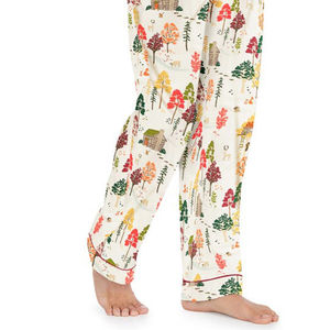 Classic Design Customizable <b>Men's</b> Satin Sleepwear Breathable Lightweight Quick Dry Long Sleeve Lounge <b>Set</b> - Product Image 4