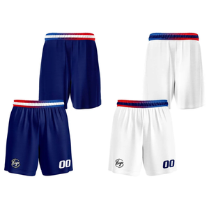 Ensemble de maillots de basket-ball personnalisés pour garçons, sublimation, rayures rouges et blanches, maillots de basket-ball respirants en maille, équipement pour les équipes d'enfants - Product Image 6