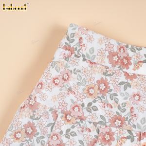 DR4517 – กระโปรงเด็กผู้หญิงลายดอกไม้ - Product Image 3