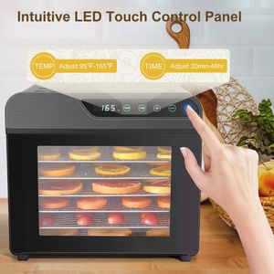 Essiccatore per Alimenti in Acciaio Inox a 8 Ripiani, 625W, con Timer Regolabile, per Essiccare i Tuoi Alimenti alla Perfezione - Product Image 2