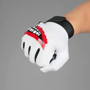Uniforme de football américain en tissu polyester imprimé sur mesure, gants de sécurité jaunes 10mil 8mil, logo personnalisé de haute qualité - Product Image 4