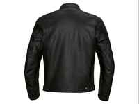 Blouson de moto classique en cuir de vachette BM Newly RacePro S1000 RR pour piste/cyclisme, style Cafe Racer, avec bosse, pour homme, certifié CE