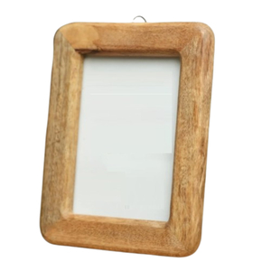 Latest Style Wavy Edge Wooden Photo <b>Frame</b> <b>Vintage</b> Solid Wood Tabletop <b>Picture</b> <b>Frame</b> for Home Décor & Desk Display On Sale - Product Image 6