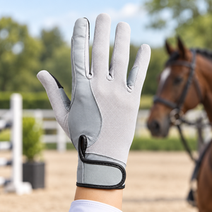 Gants d'équitation en cuir de haute qualité pour l'hiver, à doigts entiers, antidérapants, sur mesure, unisexes, avec service OEM ODM, qualité supérieure - Product Image 1