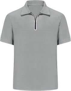 Camiseta Deportiva de Manga Corta para Hombre, Ligera, de Algodón, Absorbente de Humedad, Transpirable, con Patrón Sólido Bordado, Suministro ODM - Product Image 2