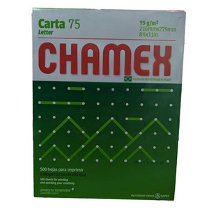 Papel de Copia Chamex/A4 de Alta Calidad, Pulpa Virgen, 80, 75 GSM/ Papel de Copia Chamex A4 80GSM, 500 Hojas por Caja - Product Image 5