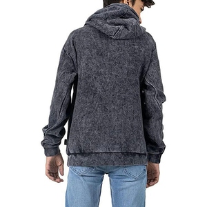 Sudaderas con Efecto Ácido, Impresión Digital, 100% Algodón, Estilo Urbano Moderno, Ropa Casual, Tela Suave, Uso Diario - Product Image 4