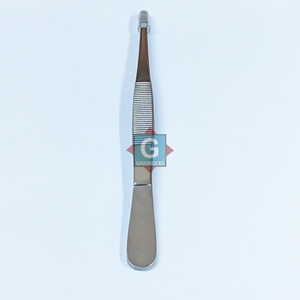 Pinces à panser manuelles standard dentelées 16 cm en acier inoxydable pour usage hospitalier - Product Image 2