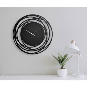 Handcrafted Industrial Retro Metal Wall <b>Clock</b> Round Large Antique Gold Design Decorative Wall Art For Home And Hotel Decor - Product Image 3