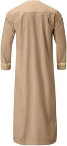 Túnica Saudí Jubbah para Hombre, Venta al por Mayor, Manga Larga, Talla Grande, Térmica, Transpirable, Ropa Islámica de Alta Calidad, Túnicas Tradicionales - Product Image 2