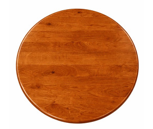Table basse ronde en bois de manguier de 60 cm avec piétement cylindrique à motif empilé, nouvelle collection pour salon. - Product Image 2