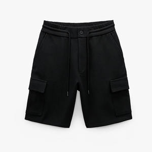 Shorts cargo en jean pour hommes, style streetwear, en coton sergé de haute qualité, avec plusieurs poches, collection 2026 - Product Image 4