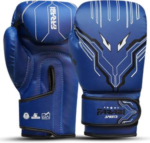 Guantes de Boxeo de Piel Sintética PU Ligeros al por Mayor, Guantes de Entrenamiento MMA con Palma de Malla Transpirable y Correa para la Muñeca, Guantes de Sparring Personalizados para Exteriores - Product Image 6