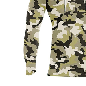 เสื้อฮู้ดดี้ตกปลาสำหรับผู้ชาย เสื้อฟลีซสำหรับล่าสัตว์ เสื้อฮู้ดดี้แขนยาวติดกระดุมสำหรับตกปลา แห้งเร็ว - Product Image 5