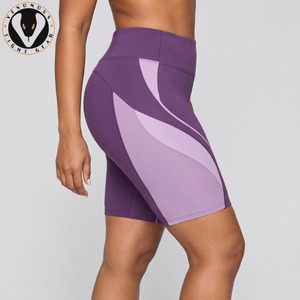 Shorts de compression pour femmes, matériau léger, ajustement flexible, design anti-humidité, pour la salle de sport, la course à pied, le cyclisme et les sports - Product Image 3