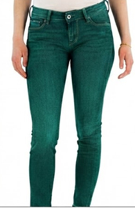 Pantalones Vaqueros de Cintura Alta para Mujer, 100% Algodón, Corte Regular Ajustado, Estilo Urbano de Verano, Pantalones Largos Elásticos Tipo Lápiz - Product Image 4