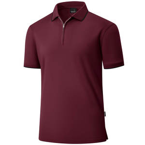 Camiseta Polo con Cierre, 200gsm, Tejido Transpirable, Ajuste Perfecto, Talla Personalizada, Diseño Personalizado, Uso por Temporada, Precio Directo de Fábrica, Eshel Intl - Product Image 3