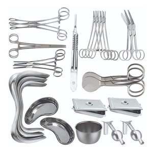 Ensemble de 25 instruments de chirurgie générale de base en acier inoxydable, modèle DC_PK, certifié CE ISO13485, 70 cm - Product Image 6