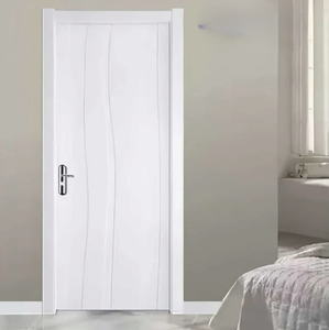 Puerta de Madera Compuesta WPC Minimalista e Impermeable para Arquitectura, Cocina, Sala de Estar, Dormitorio, Villa, Escuela, Casas y Apartamentos - Product Image 6