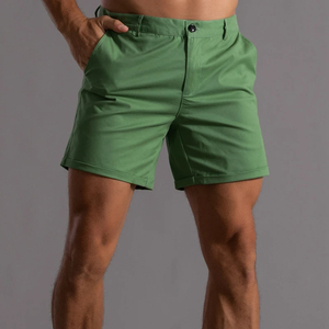 Pantalones Cortos Bermuda KATIN para Hombre, 100% Algodón, Color Sólido, Cintura con Cordón Ajustable, Resistentes al Viento, Logotipo Frontal, Estilo Urbano con Bolsillos - Product Image 2