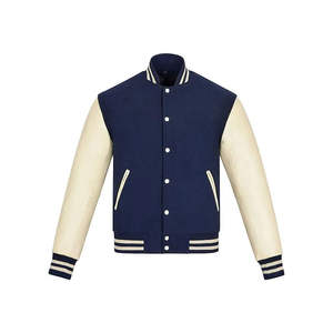 Veste d'hiver brodée pour homme, dernier design, style Letterman, streetwear avec poches, également disponible pour femme, du meilleur fabricant. - Product Image 3