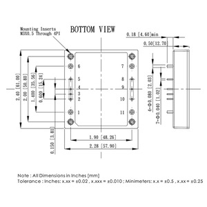 ตัวแปลงแรงดันไฟฟ้าอินพุตสูง14 ~ 160V DC เป็น DC 200W 15V ครึ่งอิฐ13.5A พร้อมรีโมทเปิด/ปิดตรรกะฟังก์ชั่นบวก - Product Image 3